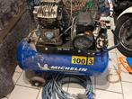Michelin Compressor 100L - 3PK, Gebruikt, Ophalen of Verzenden, 200 tot 400 liter/min, Mobiel