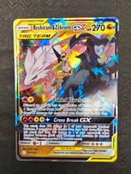 Reshiram & Zekrom GX - Zeldzame Pokémonkaart!, Ophalen of Verzenden, Gebruikt, Losse kaart, Foil