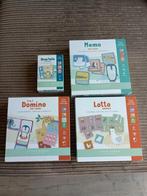 4 spellen van Little Dutch Memory Lotto Domino Kwartet, Een of twee spelers, Ophalen of Verzenden, Gebruikt, Little Dutch