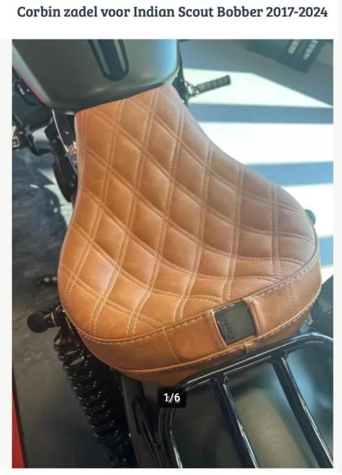 Corbin zadel voor Indian Scout 50% korting, Motoren, Accessoires | Overige, Nieuw, Ophalen of Verzenden