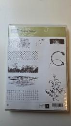 Stampin up stempelset timeless textures, Hobby en Vrije tijd, Ophalen of Verzenden, Zo goed als nieuw, Clearstamp