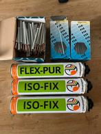 Flex Pur Iso Fix en slagpluggen, Doe-het-zelf en Verbouw, IJzerwaren en Bevestigingsmiddelen, Ophalen of Verzenden, Zo goed als nieuw