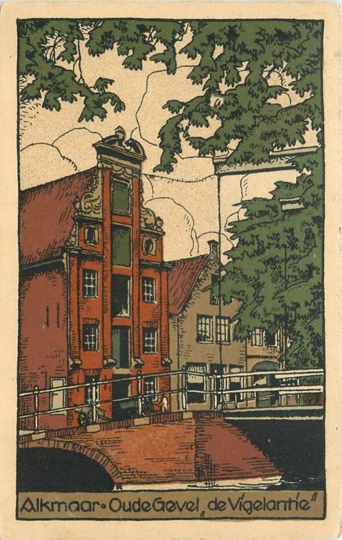 (386-262-005) Alkmaar De Vigelantie, Verzamelen, Ansichtkaarten | Nederland, Noord-Holland, Verzenden
