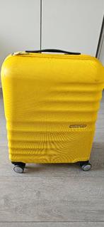 American Tourister cabin suitcase - broken handle, Wieltjes, Gebruikt, 50 tot 60 cm, Hard kunststof