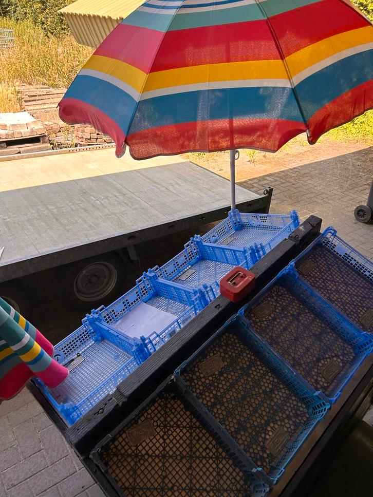 Verkoopkar / Groentekar met toebehoren, Tuin en Terras, Overige Tuin en Terras, Gebruikt, Ophalen