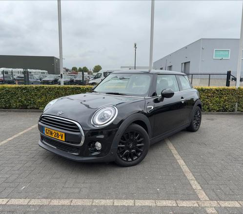 Mini 3-deurs (f56) 1.5 102pk Aut 2018 Zwart full option, Auto's, Mini, Particulier, Benzine, Hatchback, Automaat, Geïmporteerd
