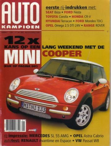 Autokampioen 1 2002 : Range Rover - VW Passat - Renault 3.0 beschikbaar voor biedingen