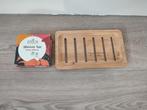Erica Shower Bar + Bamboe Zeepbakje Nieuw, Ophalen of Verzenden, Zo goed als nieuw, Overige kleuren, Overige typen