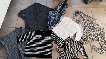 9-delig dames kleding pakket maat S-36 TIP beschikbaar voor biedingen