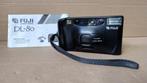 Foto camera analoog Fuji DL-80 met boekje, Audio, Tv en Foto, Fotocamera's Analoog, Ophalen of Verzenden, Gebruikt, Compact, Fuji