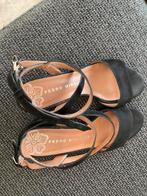 Open damesschoen zwart. Merk: Pedto Miralles. Maat 39., Kleding | Dames, Schoenen, Ophalen of Verzenden, Zo goed als nieuw, Zwart