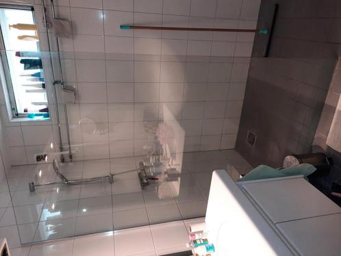 Glazen Badwand, Huis en Inrichting, Badkamer | Complete badkamers, Zo goed als nieuw, Ophalen of Verzenden