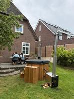 Hottub houtgestookt 4-5 personen 175cm, Tuin en Terras, Zwembaden, Ophalen, Rond, Nieuw, Minder dan 200 cm