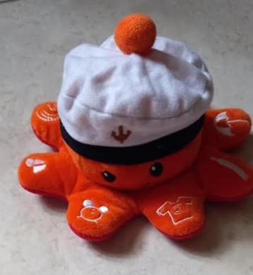 Knuffel Omkeerbare octopus zeeman - zeerover   beschikbaar voor biedingen