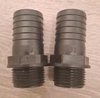 2x slangtule | 32 mm x 1 inch | nieuw!, Ophalen of Verzenden, Nieuw, Tuinslang