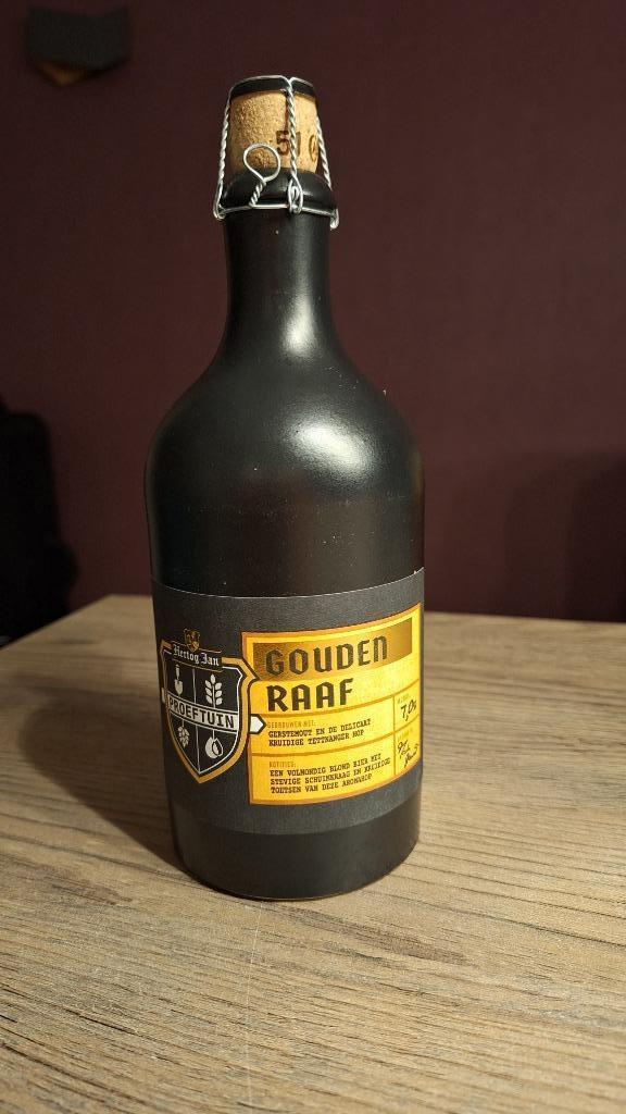 Hertog Jan Proeftuin Gouden Raaf, Verzamelen, Biermerken, Zo goed als nieuw, Flesje(s), Hertog Jan, Ophalen of Verzenden