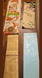 4 Obi kimono doeken. Japan., Ophalen of Verzenden