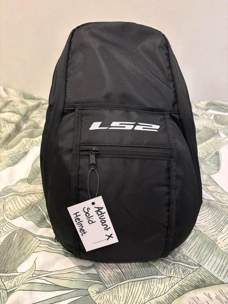 LS2 Advant X Solid Motorhelm - Maat M, Motoren, Kleding | Motorhelmen, Heren, Systeemhelm, M, Overige merken, Nieuw zonder kaartje