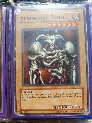 Oude diverse Yu-gi-Oh kaarten 1996 o.a. 1st edition & holo beschikbaar voor biedingen