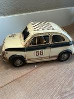 Minatuur fiat 500 decoratie metaal ca 30 cm nieuw, Huis en Inrichting, Ophalen of Verzenden, Nieuw