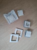 Gira System 55 Schakelmateriaal Zuiver Wit, Doe-het-zelf en Verbouw, Ophalen of Verzenden, Nieuw, Stopcontact