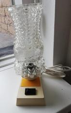 Vintage nachtlampje Massive, Huis en Inrichting, Lampen | Tafellampen, Ophalen of Verzenden, Gebruikt, Glas, Minder dan 50 cm