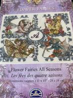 BORDUURPAKKET FLOWER FAIRIES ALL SEASONS, Verzenden, Nieuw, Handborduren, Borduurpakket