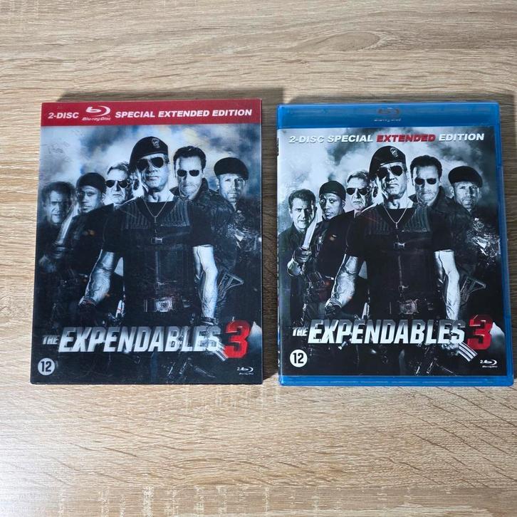 The Expendables 3 Blu-ray 2 Disc Special Extended Edition, Cd's en Dvd's, Blu-ray, Zo goed als nieuw, Actie, Ophalen of Verzenden