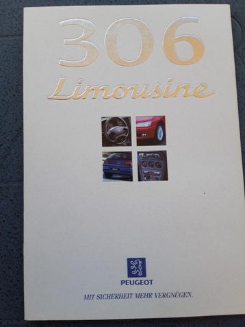 folder Peugeot 306 Limousine ( 3-deurs, 5-deurs, Sedan) '98 beschikbaar voor biedingen