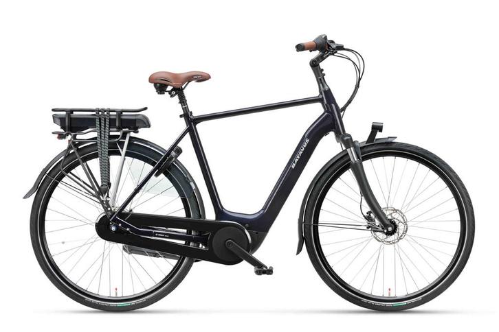 Batavus Finez active blauw heren 57cm 28inch, Fietsen en Brommers, Elektrische fietsen, Nieuw, Batavus, 55 tot 59 cm