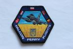 patch  falcon ferry  flights  rnlaf, Verzenden, Zo goed als nieuw, Patch, Badge of Embleem