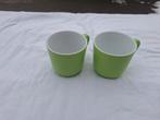 Dibbern 2 x koffiemok meigroen, Ophalen of Verzenden