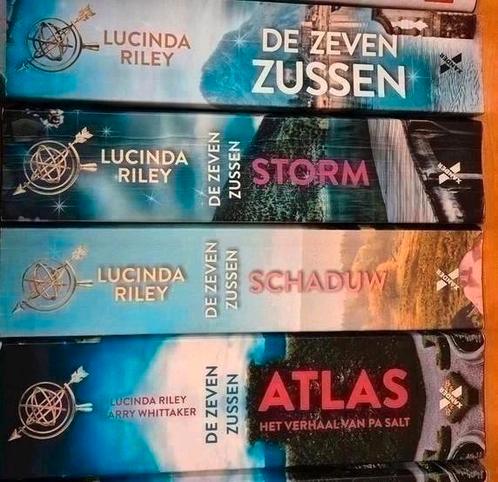 Lucinda Riley 6x Zeven Zusse serie 1,2,3,6,7 en 8 + 2 ZGAN, Boeken, Romans, Zo goed als nieuw, Nederland, Ophalen of Verzenden
