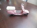 decoratie verzamel speelgoed roze scooter van ijzer, Ophalen of Verzenden, Gebruikt