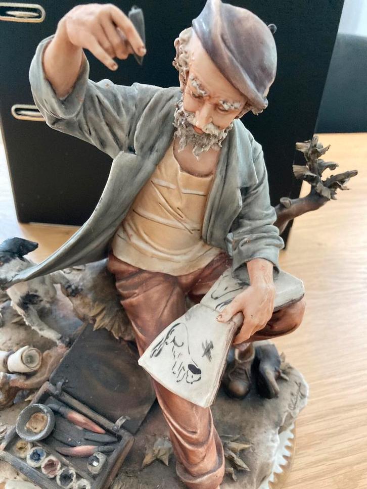 Capodimonte beelden, origineel biscuit keramiek uit Italië, Antiek en Kunst, Antiek | Keramiek en Aardewerk, Ophalen