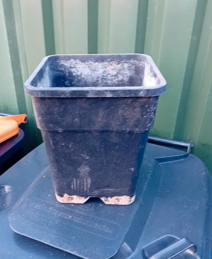 Kweekpotten 11 Liter, Tuin en Terras, Bloempotten, Kunststof, Minder dan 40 cm, Minder dan 25 cm, Rond, Ophalen