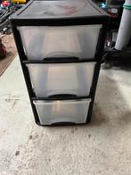 Ladenkastje (3lades) 10 euro, Huis en Inrichting, Kasten | Ladekasten, Ophalen, Gebruikt, 3 of 4 laden, Minder dan 100 cm