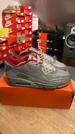 Nike Air Max 90 Air Attack Pack Metallic Silver Red EU42,5, Ophalen of Verzenden, Gedragen, Overige kleuren, Sneakers of Gympen