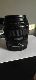Canon 85mm  EF 1.8 USM, Ophalen