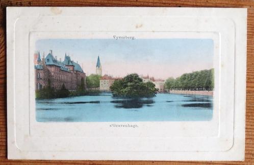 Antiek: 's-Gravenhage / Den Haag Vijverberg ( kleine kaart ), Verzamelen, Ansichtkaarten | Nederland, Zuid-Holland, Voor 1920