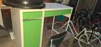 Ikea kinderbureau groen wit, Huis en Inrichting, Bureaus, Ophalen