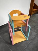 Poppen kinderstoel / tafeltje en stoeltje, Ophalen, Gebruikt, Meubelstuk of Keukentje