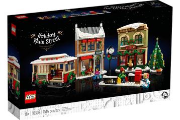 NIEUW in verpakking -> LEGO Icons Kerst dorpsstraat 10308 beschikbaar voor biedingen