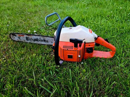 Husqvarna 44 kettingzaag | Netjes 38cm blad | Goedlopend, Tuin en Terras, Hand-tuingereedschap, Gebruikt, Overige soorten, Ophalen of Verzenden