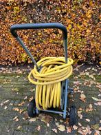 Geka Slangenwagen met 40m Tricoflex slang BIEDEN!, Tuin en Terras, Ophalen, Gebruikt, Tuinslanghaspel
