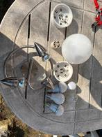 Plafondlamp + Bol Lamp Set, Inclusief LED Lampen, Ophalen, Zo goed als nieuw