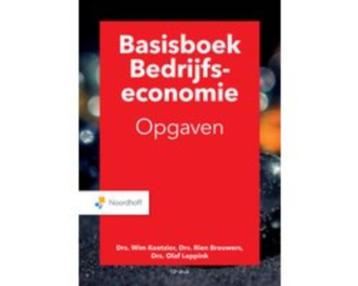 Basisboek bedrijfseconomie opgaven 9789001738266 beschikbaar voor biedingen