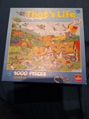 Thats life puzzel boerderij  beschikbaar voor biedingen