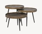 salontafel set 3 delig model Luton van Richmond Interiors, Richmond Interiors, Rond, Nieuw, Richmond Interiors model Luton