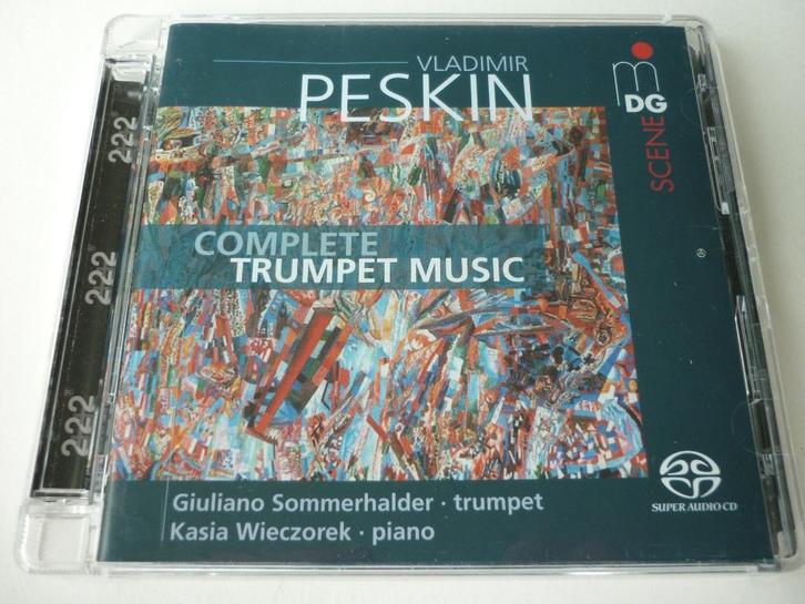 Peskin / Sommerhalter, Wieczoreck - Complete Trumpet Music, Cd's en Dvd's, Cd's | Klassiek, Gebruikt, Kamermuziek, Modernisme tot heden